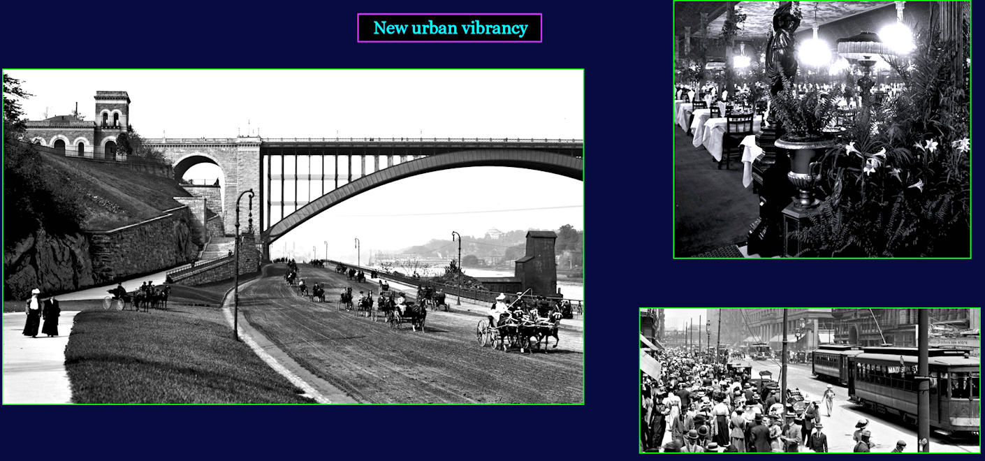 Urban life, 1910